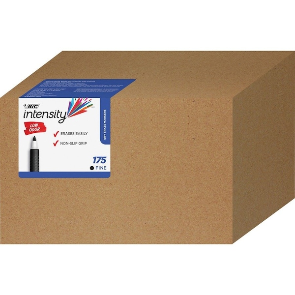 Dry-Erase Marker, Great Erase, 175PK, Black 175PK